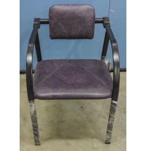 Chair with Handle - Dark Purple